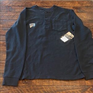 Men's Long Sleeve Henley Shirt